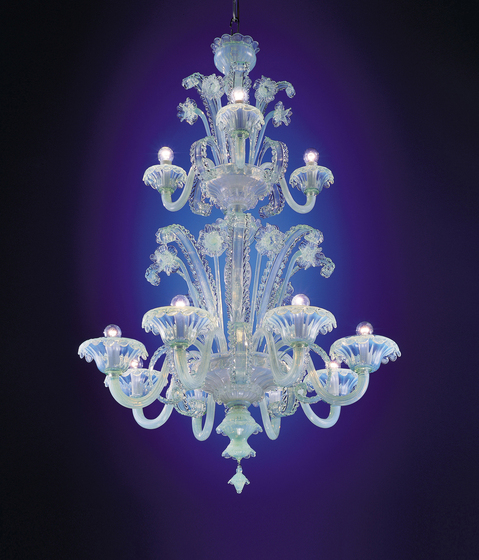 Dolfin - chandelier - 12 lights | Kronleuchter | A.V. Mazzega