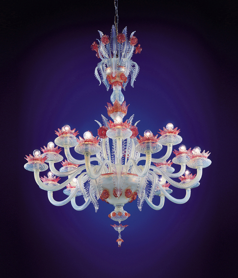 Ducale - chandelier - 16 lights | Kronleuchter | A.V. Mazzega
