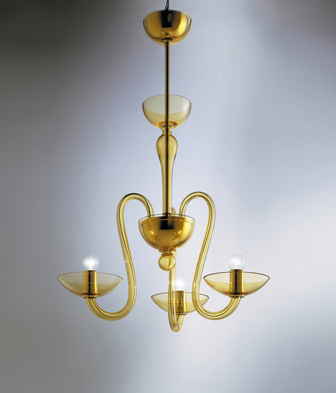 Medusa - chandelier - 3 lights | Lámparas de araña | A.V. Mazzega