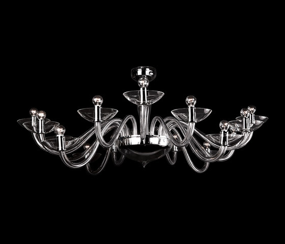 Octopus - chandelier - 16 lights | Chandeliers | A.V. Mazzega