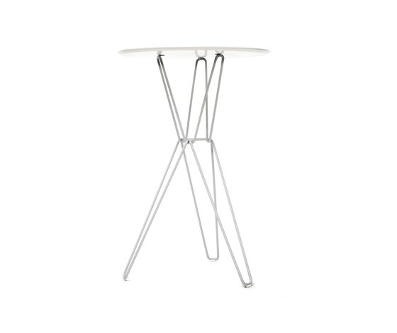 Tio Circular Bar Table Laminate | Tavoli alti | Massproductions