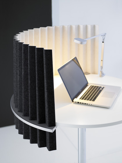 Ziggy Desk-up Screen | Sound absorbing table systems | Glimakra of Sweden AB
