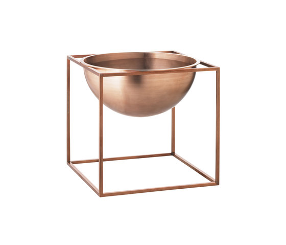 Kubus Bowl Large, copper | Bowls | Audo Copenhagen