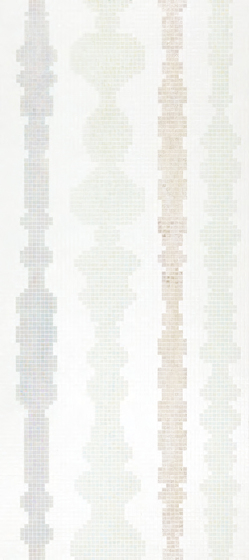 Columns White B mosaic | Glass mosaics | Bisazza