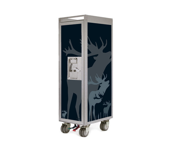 bordbar silver edition deer | Carrelli | bordbar