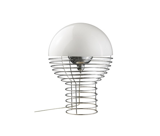Wire White | Table lamp | Tischleuchten | Verpan