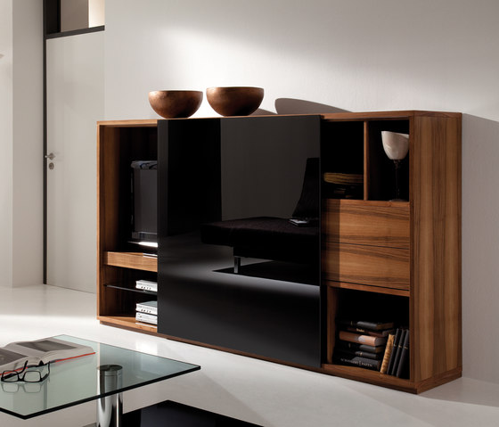 Rooming walnut black | Sideboards | die Collection
