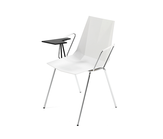 Mayflower chair with writing board | Sedie | Materia