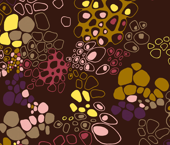 Bubbel brown | Tissus de décoration | BANTIE