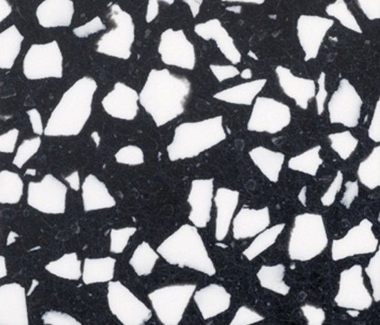 Corian® White chips-K | Mineral composite panels | Hasenkopf