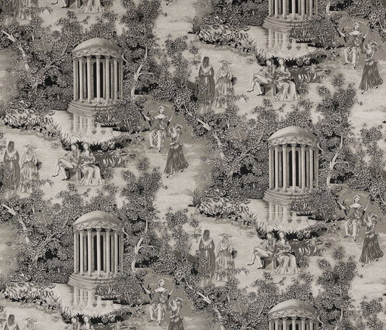 Fontainebleau Negro | Tissus de décoration | Equipo DRT