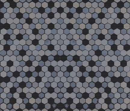 Flatline - Geometric Decor Black | Ceramic tiles | Kale