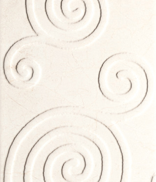 Marfil - Spiral Decor White (2 Modules) | Baldosas de cerámica | Kale
