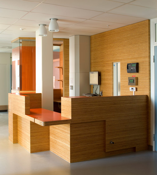 Plexwood Application - St. Olavs Hospital, various departments | Panneaux de bois | Plexwood
