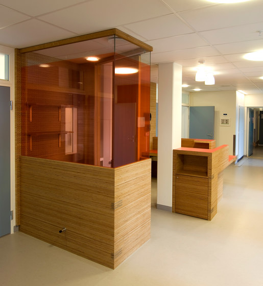 Plexwood Application - St. Olavs Hospital, various departments | Wood panels | Plexwood