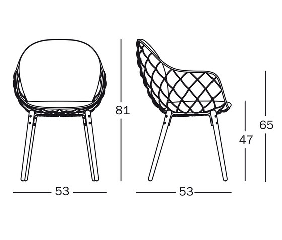 Piña Chair | Chaises | Magis