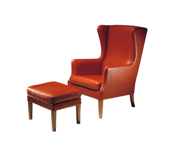 Jade Armchair with footstool | Armchairs | Nielaus