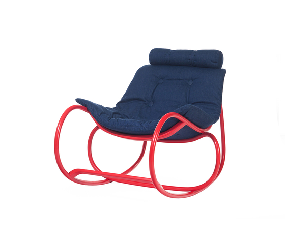 Wave rocking chair | Poltrone | TON A.S.