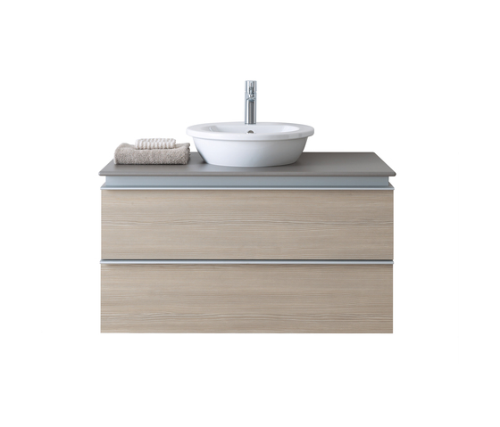 Darling New - Vanity units with integrated console | Wash basins | DURAVIT