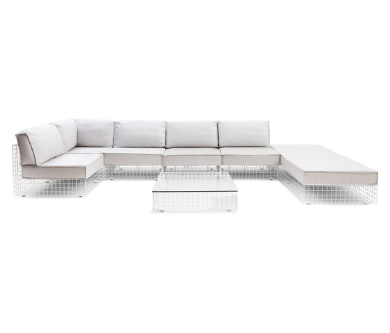 Grid modular sofa | Canapés | Varaschin