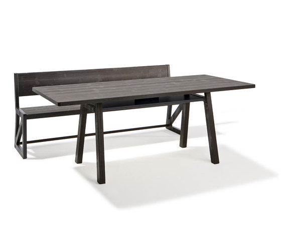 Stijl table and bench | Sistemas de mesas sillas | Richard Lampert