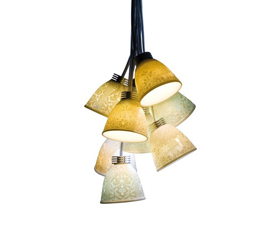 Lithophanes braided - Hanging lamp | Suspensions | Lladró
