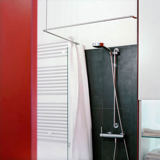 Duschvorhangstangen DS E 1000 | Shower curtain rails | PHOS Design