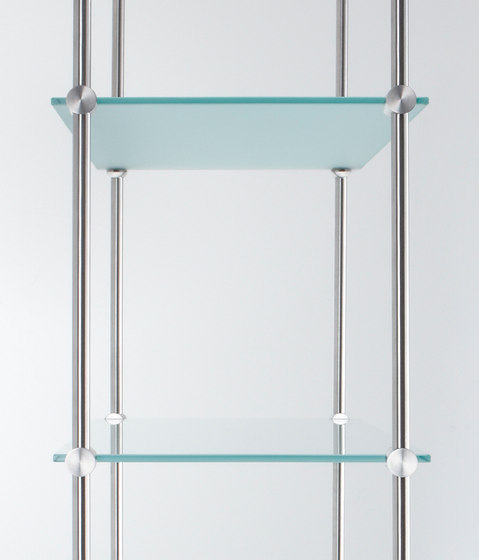 Glasregal GR 12 D | Glass shelf brackets | PHOS Design