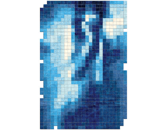 Miroir Blue | Alfombras / Alfombras de diseño | Chevalier édition