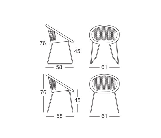 Saint Tropez | Chairs | SCAB Design