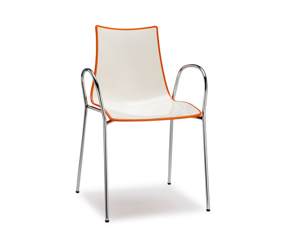 Zebra Bicolore armchair | Sillas | SCAB Design