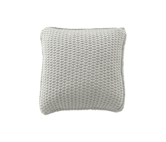 Natural Tricot cushion ghiaccio | Cushions | Poemo Design