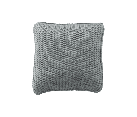 Natural Tricot cushion cemento | Cushions | Poemo Design