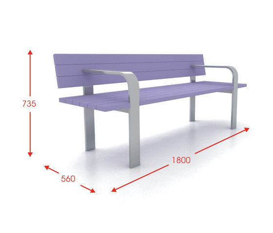 Flat | Benches | Cabanes