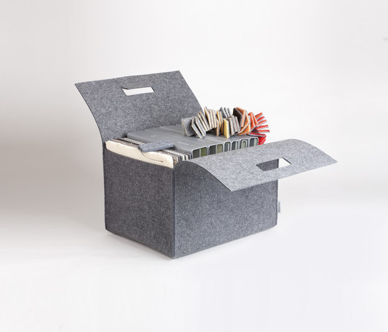 Porter Felt Carry Box | Storage boxes | greybax