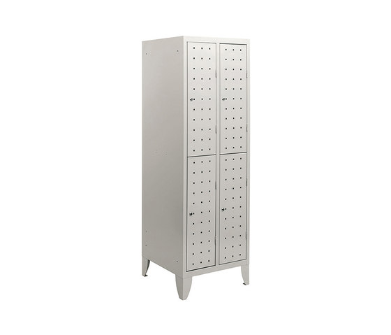 Multiplus Design | 2 Tiers 4 doors locker H1800 | Lockers | Dieffebi