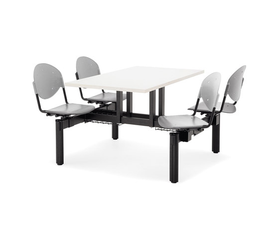Blocco Mensa | Cafeteria Table 4 places | Sistemas de mesas sillas | Dieffebi
