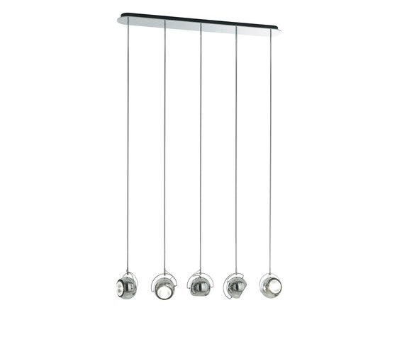 Beluga Steel D57 A13 15 | Suspended lights | Fabbian