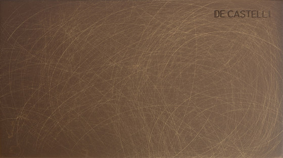Ottone DeMaistral brunito | Lamiere metallo | De Castelli