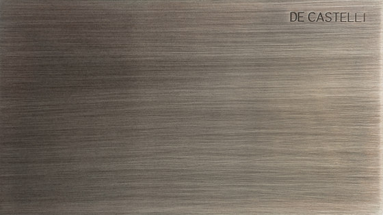Striped DeLabré stainless steel | Plaques de métal | De Castelli