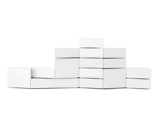 5 Blocks White | Credenze | Opinion Ciatti