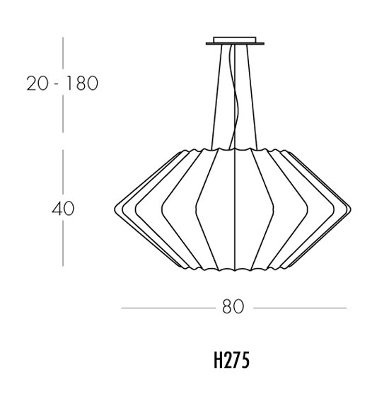 Chantilly H275 pendant | Lámparas de suspensión | Dix Heures Dix