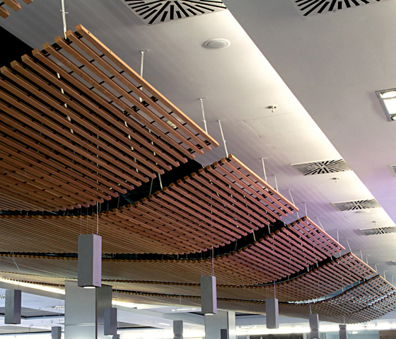 Wood Grid Ceiling | Plafonds suspendus | Hunter Douglas