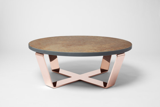 Slate Table Copper Brasil | Coffeetable | Mesas de centro | Edition Nikolas Kerl