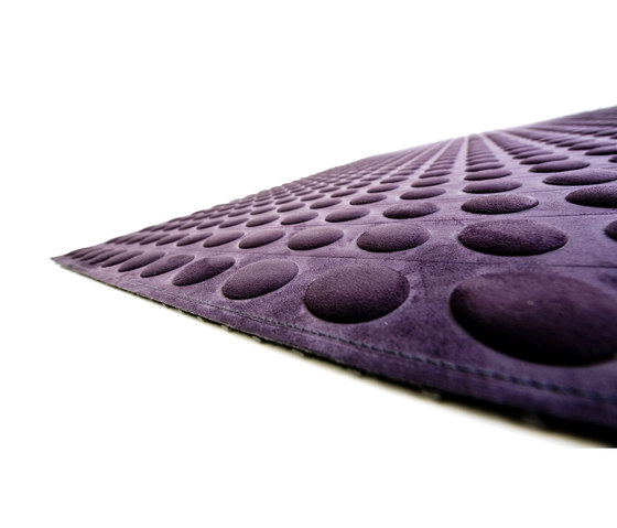 Fabric Flat Superdots lilac | Tapis / Tapis de designers | kymo