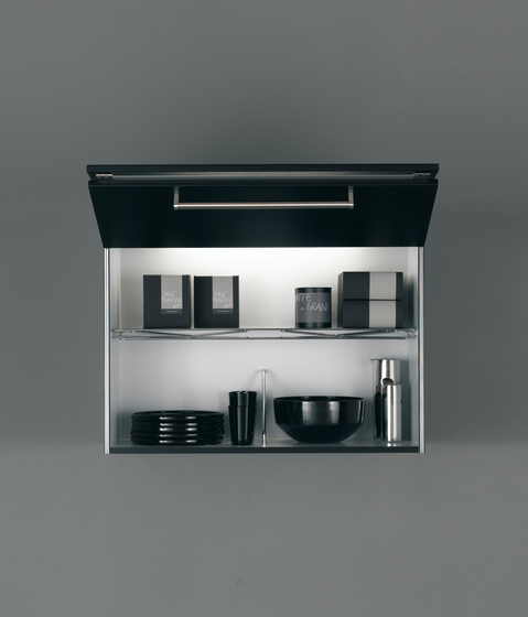 Wall unit with vertical folding door |  | Arclinea