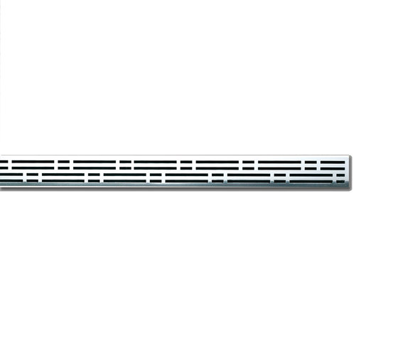 TECEdrainline shower channels stainless steel „basic“ | Linear drains | TECE