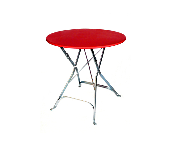 klassik folding table round | Mesas de bistro | manufakt