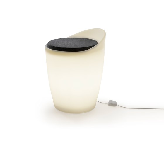 OTTO lighted stool indoor | Pufs | Authentics