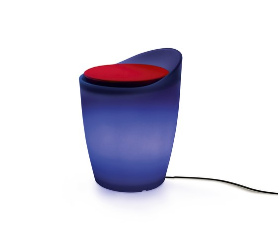 OTTO lighted stool outdoor | Stools | Authentics